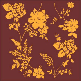 硅藻泥网板欧式现代中式花纹