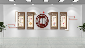 古典食堂文化墙