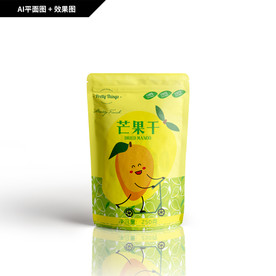 芒果干包装 卡通芒果干包装
