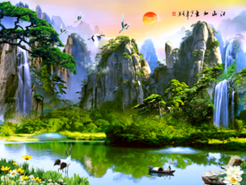 国画山水国画山水国画