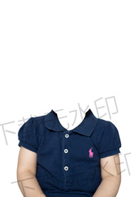 小女孩证件照衣服