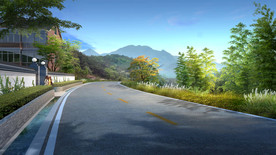 道路效果图景观效果图农村效果图