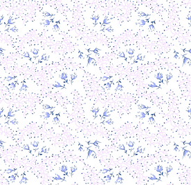 抽象小圆点花朵组合