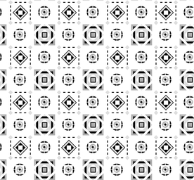 抽象几何菱形图案乱花