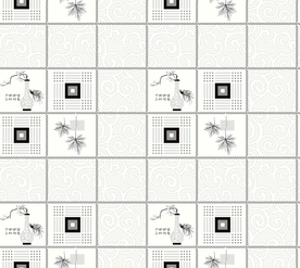 精美中国风几何格子乱花