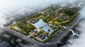 传统文化古建主题公园规划效果图