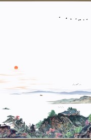 山水墨画山水意境山水禅境山水画