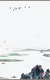 山水墨画山水意境山水禅境山水画