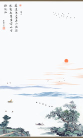 山水墨画山水意境山水禅境山水画