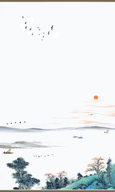 山水墨画山水意境山水禅境山水画