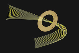 北欧抽象装饰画无框画