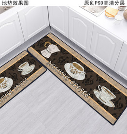 欧式复古咖啡杯地垫