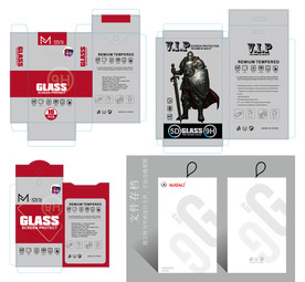 手机玻璃膜包装