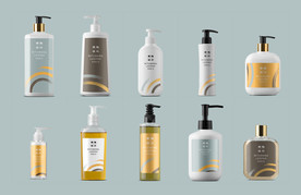 洗护用品瓶子样机图片