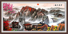 长城国画长城长城国画