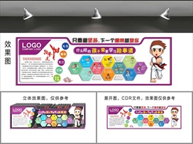 跆拳道文化墙
