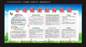 心理健康教育板报