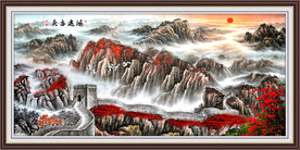 鸿运当头装饰画