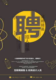 招聘海报