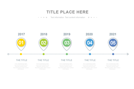 PPT商务信息图表流程结构图