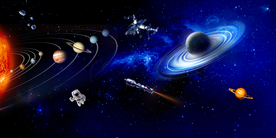 宇宙星空太阳系