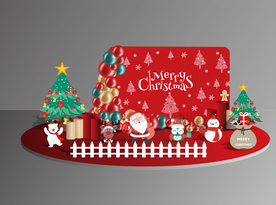 圣诞节美陈 圣诞节 造型