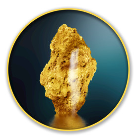 圆形画 石来远转