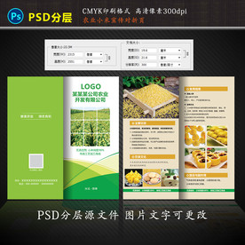 农业产品宣传单