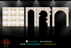 婚礼拱门  欧式婚礼