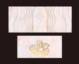 粉色香槟色大理石婚礼