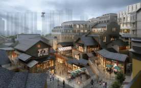 商业古建包装设计效果图