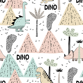 卡通 点子 小山 恐龙