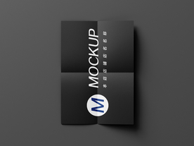 褶皱折痕海报设计