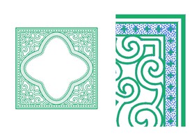 边框花纹