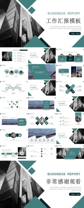 商务会议汇报项目介绍PPT