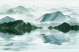 山水画