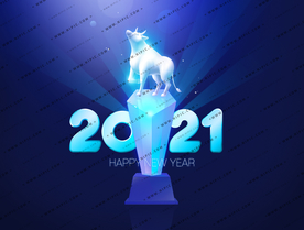 牛年底图包装背景图