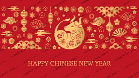 矢量底图包装春联窗花主K