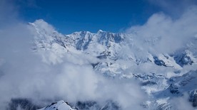 雪山山顶 延时视频