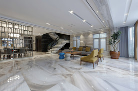 岩板瓷砖空间效果图