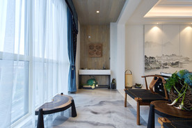 岩板瓷砖空间效果图