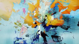 抽象油画