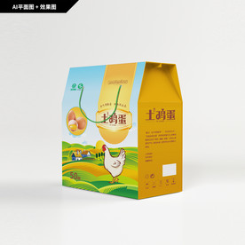 土鸡蛋包装