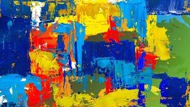 抽象油画