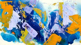 抽象色彩画