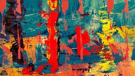 抽象油画