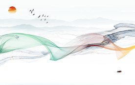 新品 新款山水新画 TIF分层