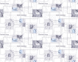 大牌男装精美格子乱花