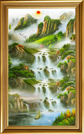 玄关山水画