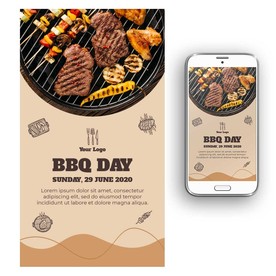 BBQ烧烤海报